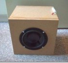 Subwoofer Cabinet and Active Filter Circuit