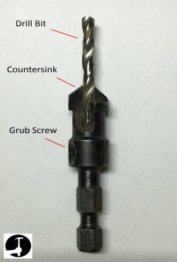 描述: Drill and countersink bit