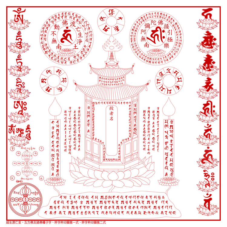 诸佛菩萨诸尊精要总集解脱护身咒轮 - 准提护佑 - 准提护佑