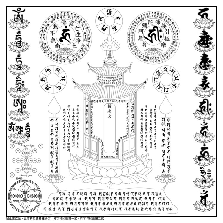 诸佛菩萨诸尊精要总集解脱护身咒轮 - 准提护佑 - 准提护佑